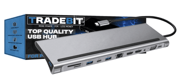 shumee Razdelilnik USB-C 2x HDMI 4k VGA 3x USB 3.0 LAN RJ45 SD FT priključek za kartico 3,5 mm PD 87W