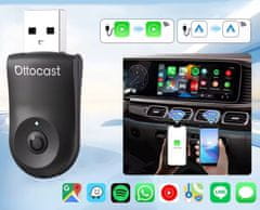 shumee Brezžični adapter Ottocast Mini 2 v 1 CarPlay / Android Auto CA505-T