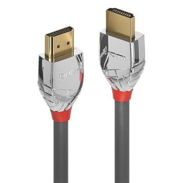 shumee Lindy HDMI 2.0 kabel visoke hitrosti M/M, 2 m, siv/kromiran