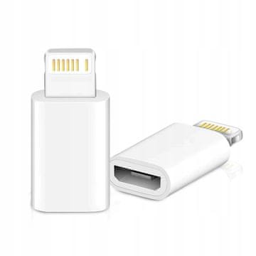 shumee Adapter za iPhone z mikro USB-jem in bliskavico