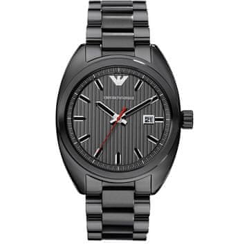 shumee Ura Armani AR5910. Kvarčni stroj, siva. Moška.