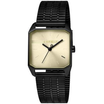 Esprit Ura Esprit ES1L071M0045. Kvarčni mehanizem, zlata barva. Ženska.