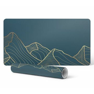 shumee Igralna podloga s potiskom za Tabletop Mountain Art Lines 120x60 cm