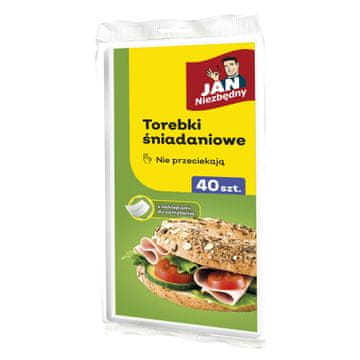 shumee JAN essential papirnate vrečke za zajtrk s folijo 1 paket - 40 kosov.