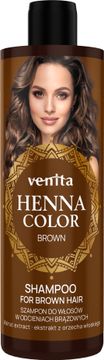 shumee Venita Henna barvni šampon za rjave lase - rjava 300 ml