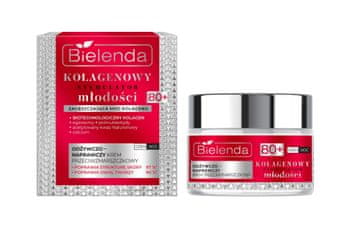 Bielenda Prof. Bielenda kolagen SM krema 80+ hranilna in obnovitvena dnevna in nočna 50 ml