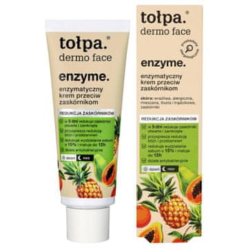 shumee Tołpa Dermo Face Enzyme encimska krema proti ogrcem za dan in noč 40 ml