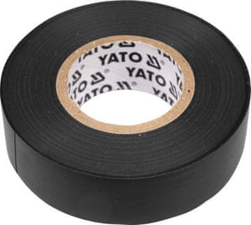 shumee Izolacijski trak Yato 19 mm x 20 m črne barve 8165
