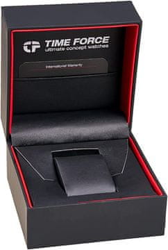 Time Force Ura TF2568L-10-1. Kvarčni mehanizem, modre barve. Ženska.