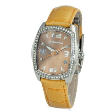 Chronotech Ura Chronotech CT7504LS-06. Kvarčni stroj, oranžna. Ženska.