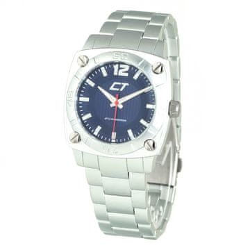 Chronotech Ura Chronotech CC7079M-03M. Kvarčni, modre barve. Unisex.