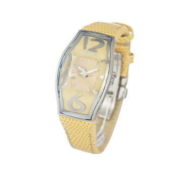 Chronotech Ura Chronotech CT7932AL-86. Kvarčni stroj, rumena. Ženska.