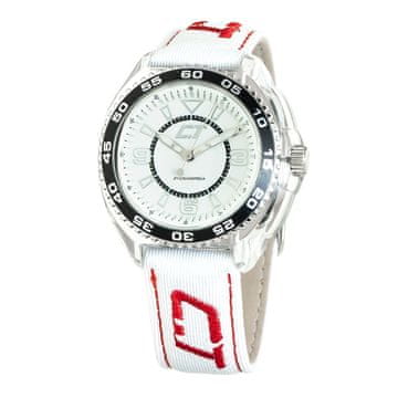 Chronotech Ura Chronotech CC6280L-04. Kvarčni stroj, bela. Moška.