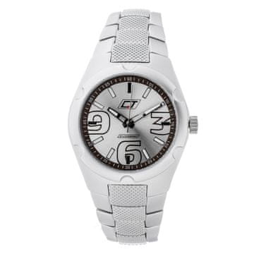 Chronotech Ura Chronotech CC7039M-06M. Kvarčni stroj, srebrna. Moška.