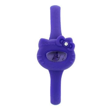 HELLO KITTY Ura Hello Kitty HK7123L-16. Kvarčni mehanizem, lila barva. Ženska.