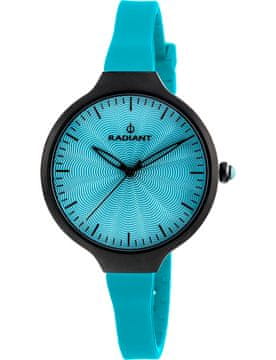 Radiant Sijajna ura RA336610. Kvarčni stroj, modre barve. Ženska.