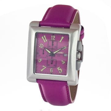 Chronotech Ura Chronotech CT7357-08. Kvarčni mehanizem, barva vijolična. Moška.