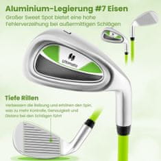 Northix Golf Iron 7 za otroke s pokrivalom Enojni golf Iron iz aluminija za desničarje