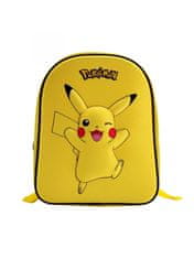 Pokémon PIKACHU - JUNIOR nahrbtnik EVA 3D 32 cm - rumene barve