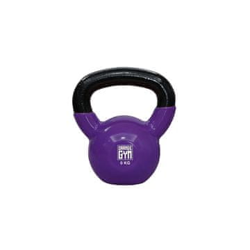 Northix Orange Gym - Vinyl Kettlebell - 6KG