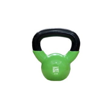 Northix Orange Gym - Vinyl Kettlebell - 4KG