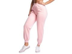 GymBeam Ženske jogger hlače GymBabe Cherrybloom rožnate