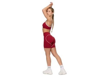 GymBeam Ženske kratke hlače Varsity rdeče