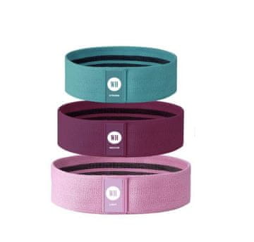 Northix Women's Health - Booty Bands - komplet 3
