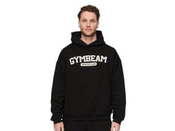 GymBeam Moški kapucar Varsity črn