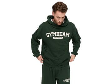 GymBeam Moški kapucar Varsity zelen