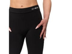 GymBeam Ženske hlače Fierce V-Back črne