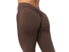 GymBeam Ženske hlače Fierce V-Back rjave