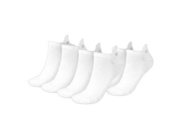 GymBeam Uniseks nogavice Tab bele, 3 pari