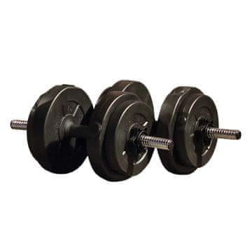 Northix Iron Gym - Nastavljiv komplet uteži - 15 kg