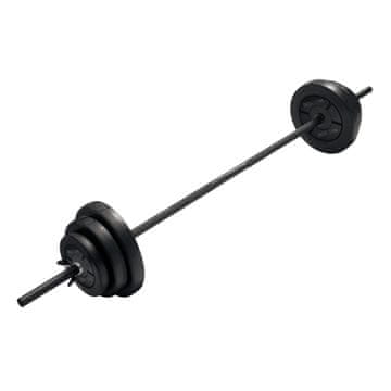 Northix Iron Gym - nastavljiv komplet uteži 20 kg