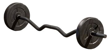 Northix Iron Gym - Nastavljiva palica za zvijanje 23 kg