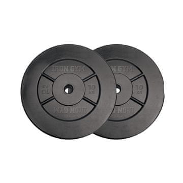 Northix Iron Gym - Utežne plošče 2 x 10 kg