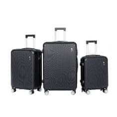 Aga Travel Komplet potovalnih kovčkov MR4652 Črna