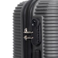 Aga Travel Kabinové zavazadlo MR4694 Šedé