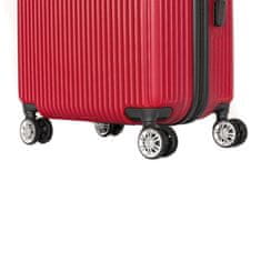 Aga Travel Kabinové zavazadlo MR4696 Tmavě červené