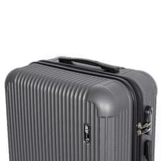 Aga Travel Kabinové zavazadlo MR4696 Tmavě šedé