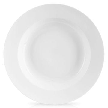 Northix Bela porcelanasta posoda za juhe, pomivalni stroj in mikrovalovno pečico