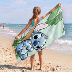 Disney DISNEY Stitch HITROSUŠEČA Plažna, kopalna brisača ZA OTROKE, mikrovlakna 70x140 cm OEKO-TEX