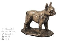 Artdog Francoski buldog - žara za pasji pepel, klasična žara s kipcem, elegantna žara s psom znamke Art-Dog