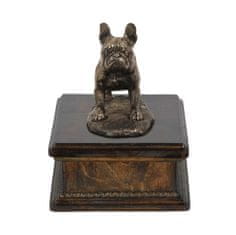 Artdog Francoski buldog - žara za pasji pepel, klasična žara s kipcem, elegantna žara s psom znamke Art-Dog