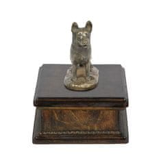 Artdog Nemški ovčar, alzaški ovčar - žara za pasji pepel, klasična žara s kipcem, elegantna žara s psom znamke Art-Dog