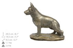 Artdog Nemški ovčar, alzaški ovčar - žara za pasji pepel, klasična žara s kipcem, elegantna žara s psom znamke Art-Dog