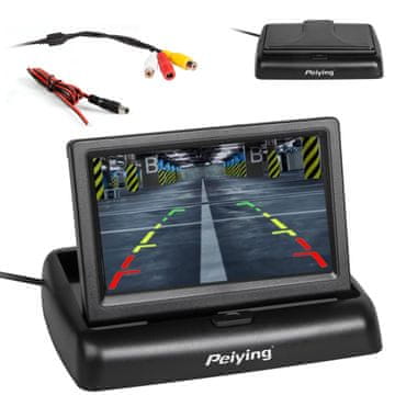 Peiying Avtomobilski monitor Peiying 4,3".
