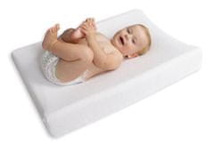 BabyMatex Prevleka za previjalno podlogo Premium frotir 50x70/80 bela