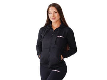 GymBeam Ženska jopica Zipper Hoodie črna
